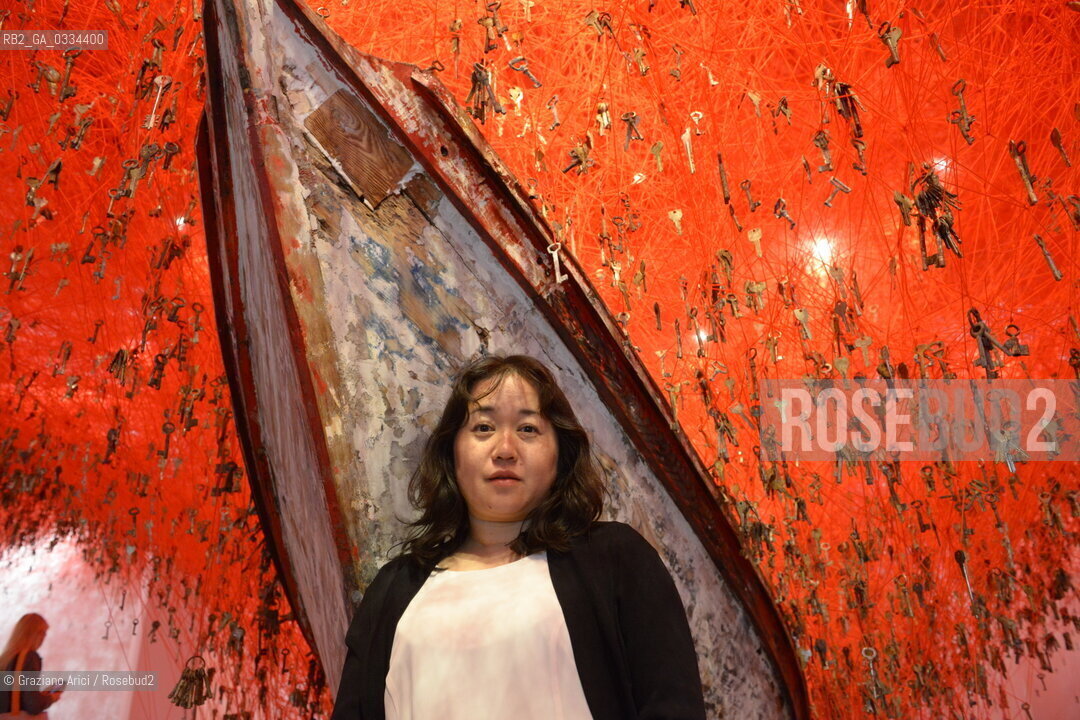 56th International Art Exibition  :  Japan Pavillon Artist  Chiharu Shiota arte artista ©Graziano Arici/Rosebud2