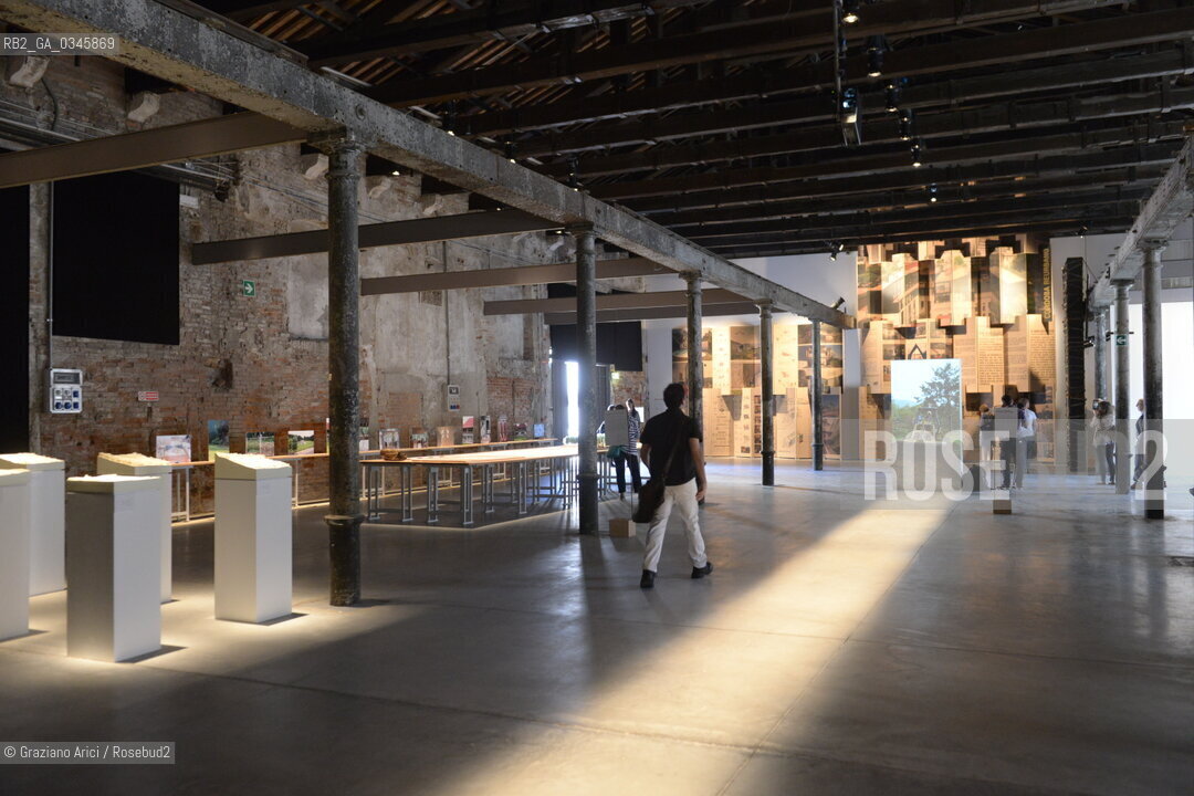 Venice Biennale Architettura 2016 Architecture Biennale 2016 Arsenale Corderie architetto architettura ©Graziano Arici/Rosebud2