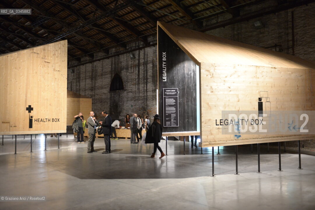 Venice Biennale Architettura 2016 Architecture Biennale 2016 Arsenale Italia Pavillion  architetto architettura ©Graziano Arici/Rosebud2