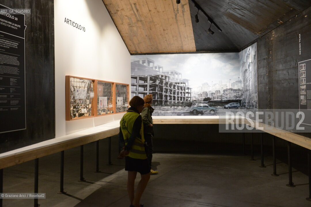 Venice Biennale Architettura 2016 Architecture Biennale 2016 Arsenale Italia Pavillion  architetto architettura ©Graziano Arici/Rosebud2