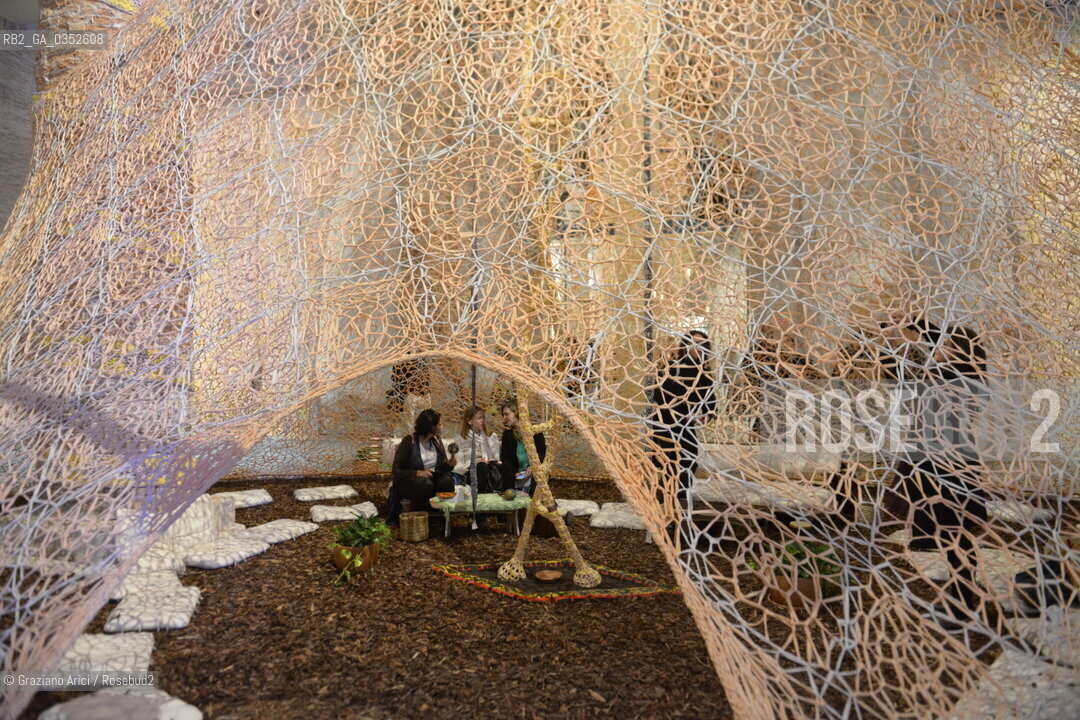 57th International Art Exhibition Arsenale artist Ernesto Neto arte artista ©Graziano Arici/Rosebud2