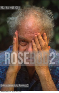 -Venezia, 1995. Ritratto del ballerino e coreografo Merce Cunningham. coreografo danza moderna ritratto premio postmodern dance.-Venice,1995. Portrait of the dancer and choreographer Merce Cunningham  ©Graziano Arici/Rosebud2