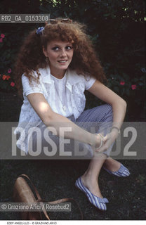 - Venezia,1987.Festival Internazionale dArte Cinematografica di Venezia.Ritratto dellattrice Edy Angelillo Cinema ritratto attrice - Venice,1987.Venice International Film Festival.Portrait of the actress Edy Angelillo ©Graziano Arici/Rosebud2