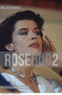 - Venezia,1988.Festival Internazionale dArte Cinematografica di Venezia.Ritratto dellattrice Fanny Ardant Cinema ritratto attrice - Venice,1988.Venice International Film Festival.Portrait of the actress Fanny Ardant ©Graziano Arici/Rosebud2