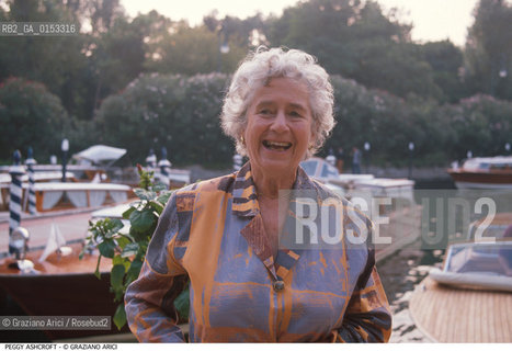 - Venezia, 1989. 46°Festival Internazionale dArte Cinematografica di Venezia.Ritratto dellattrice Peggy Ashcroft. Cinema ritratto attrice.- Venice,1989. 46th Venice International Film Festival.Portrait of actress Peggy Ashcroft  ©Graziano Arici/Rosebud2