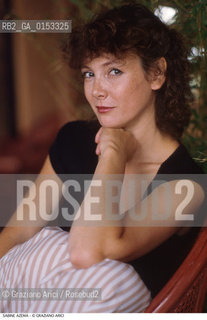 - Venezia, 1989. 46°Festival Internazionale dArte Cinematografica di Venezia.Ritratto dellattrice Sabine Azema. Cinema ritratto attrice .- Venice,1989. 46th Venice International Film Festival.Portrait of actress Sabine Azema  ©Graziano Arici/Rosebud2