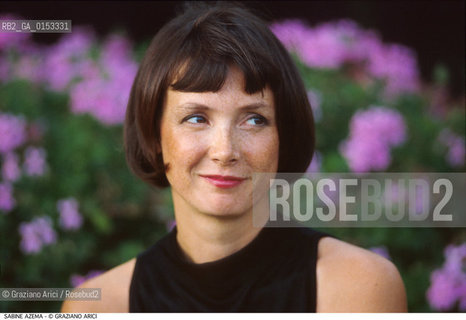- Venezia, 1992.Festival Internazionale dArte Cinematografica di Venezia.Ritratto dellattrice Sabine Azema. Cinema ritratto attrice .- Venice,1992.Venice International Film Festival.Portrait of actress Sabine Azema  ©Graziano Arici/Rosebud2