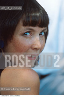 - Venezia, 1992.Festival Internazionale dArte Cinematografica di Venezia.Ritratto dellattrice Sabine Azema. Cinema ritratto attrice .- Venice,1992.Venice International Film Festival.Portrait of actress Sabine Azema  ©Graziano Arici/Rosebud2