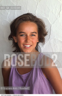 - Venezia,1994.Festival Internazionale dArte Cinematografica di Venezia.Ritratto dellattrice bambina Bettina Banoun Cinema ritratto attrice - Venice,1994.Venice International Film Festival.Portrait of the baby actress Bettina Banoun ©Graziano Arici/Rosebud2