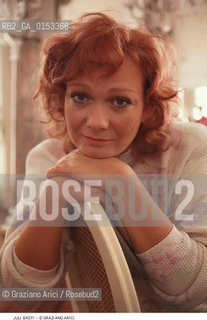 - Venezia,1992.Festival Internazionale dArte Cinematografica di Venezia.Ritratto dellattrice Julia Basti Cinema ritratto attrice - Venice,1992.Venice International Film Festival.Portrait of the actress Julia Basti ©Graziano Arici/Rosebud2