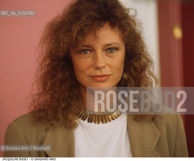 - Venezia,1988.Festival Internazionale dArte Cinematografica di Venezia.Ritratto dellattrice Jaqueline Bisset Cinema ritratto attrice - Venice,1988.Venice International Film Festival.Portrait of the actress Jaqueline Bisset ©Graziano Arici/Rosebud2