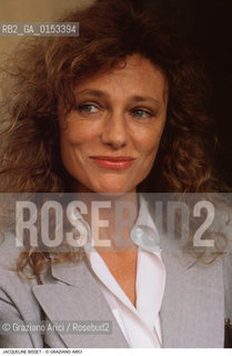 - Venezia,1988.Festival Internazionale dArte Cinematografica di Venezia.Ritratto dellattrice Jaqueline Bisset Cinema ritratto attrice - Venice,1988.Venice International Film Festival.Portrait of the actress Jaqueline Bisset ©Graziano Arici/Rosebud2