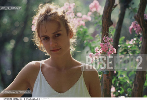 - Venezia,1987.Festival Internazionale dArte Cinematografica di Venezia.Ritratto dellattrice Sandrine Bonnaire Cinema ritratto attrice - Venice,1987.Venice International Film Festival.Portrait of the actress Sandrine Bonnaire ©Graziano Arici/Rosebud2