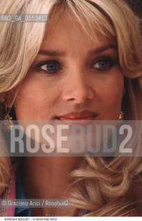 - Venezia,1987.Festival Internazionale dArte Cinematografica di Venezia.Ritratto dellattrice Barbara Bouchet Cinema ritratto attrice - Venice,1987.Venice International Film Festival.Portrait of the actress Barbara Bouchet ©Graziano Arici/Rosebud2