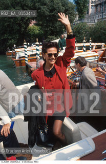 - Venezia, 1996.Festival Internazionale dArte Cinematografica di Venezia.Ritratto dellattrice Claudia Cardinale Cinema ritratto attrice .- Venice,1996 Venice International Film Festival.Portrait of the actress Claudia Cardinale ©Graziano Arici/Rosebud2