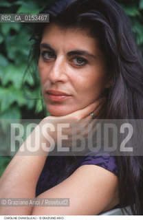 - Venezia,1993.Festival Internazionale dArte Cinematografica di Venezia.Ritratto dellattrice Caroline Chaniolleau Cinema ritratto attrice - Venice,1993.Venice International Film Festival.Portrait of the actress Caroline Chaniolleau ©Graziano Arici/Rosebud2
