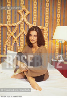 Caption: Nome: .CRUZ PENELOPE.Descrizione: .CINEMA ATTRICE.Credit: ©Graziano Arici/Rosebud2 / Costo: .A.Nazione: .SPAGNA.Città: ..Data: .1995