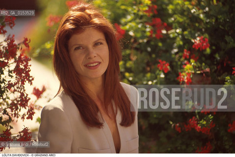 Caption: Nome: .DAVIDOVICH LOLITA.Descrizione: .CINEMA ATTRICE.Credit: ©Graziano Arici/Rosebud2 / Costo: .A.Nazione: .CANADA.Città: ..Data: .1993