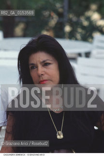 - Venezia,1987.Festival Internazionale dArte Cinematografica di Venezia.Ritratto dellattrice Cassandra Domenica Cinema ritratto attrice - Venice,1987.Venice International Film Festival.Portrait of the actress Cassandra Domenica ©Graziano Arici/Rosebud2
