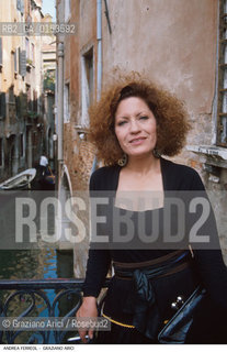 - Venezia,1992.Ritratto dellattrice Andréa Ferréol Cinema ritratto attrice - Venice,1992.Portrait of the actress Andréa Ferréol ©Graziano Arici/Rosebud2