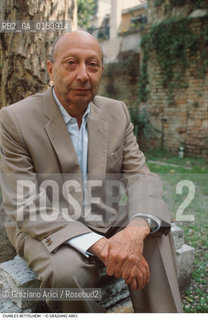 Venezia, 1984.Ritratto delleconomista e sociologo Charles Bettelheim. Letteratura Economia sociologo economista ritratto.Venice, 1984. Portrait of the economist and sociologist Charles Bettelheim ©Graziano Arici/Rosebud2