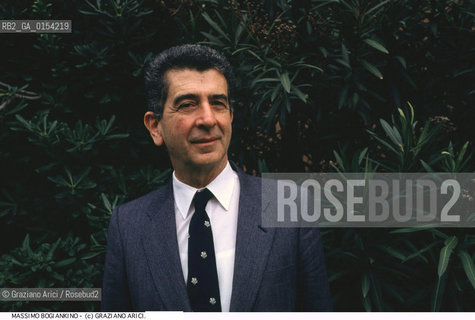 Venezia,1980.Ritratto del direttore dorchestra Massimo Bogianckino Musica classica direttore orchestra critico politico ritratto .Venice,1980. Portrait of the conductor,musician and politician Massimo Bogianckino ©Graziano Arici/Rosebud2