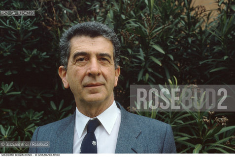 Venezia,1980.Ritratto del direttore dorchestra Massimo Bogianckino Musica classica direttore orchestra critico politico ritratto .Venice,1980. Portrait of the conductor,musician and politician Massimo Bogianckino ©Graziano Arici/Rosebud2