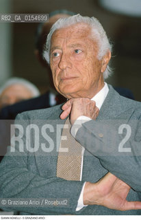 Venezia,1996.Ritratto del Presidente della Fiat Gianni Agnelli. Economia Agnelli imprenditore avvocato politica  Presidente FIAT ritratto .Venice,1996.Portrait of the President of FIAT Gianni Agnelli, lawyer and businessman ©Graziano Arici/Rosebud2
