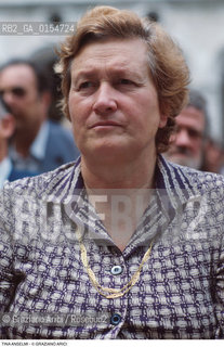 Venezia,1994.Ritratto della politica Tina Anselmi Politica ritratto .Venice,1994. Portrait of the politician Tina Anselmi ©Graziano Arici/Rosebud2