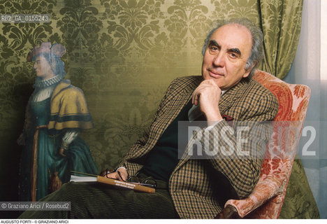 Venezia,1990.Ritratto del geologo Forti Augusto, direttore sede Unesco di Venezia. Scienza fisica Unesco direttore.Venice,1990. Portrait of the director of Unesco in Venice, Forti Augusto  ©Graziano Arici/Rosebud2