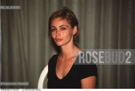 - Venezia, 1998. 55°Festival Internazionale dArte Cinematografica di Venezia.Lattrice Emmanuelle Beart.Cinema ritratto attrice .- Venice,1998. 55th Venice International Film Festival.The actress Emmanuelle Beart  ©Graziano Arici/Rosebud2