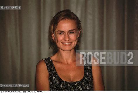 - Venezia, 1998. 55°Festival Internazionale dArte Cinematografica di Venezia.Ritratto dellattrice Sandrine Bonnaire.Cinema ritratto attrice .- Venice,1998. 55th Venice International Film Festival. portrait of the actress Sandrine Bonnaire ©Graziano Arici/Rosebud2