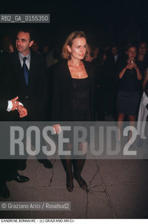 - Venezia, 1998. 55°Festival Internazionale dArte Cinematografica di Venezia.Ritratto dellattrice Sandrine Bonnaire.Cinema ritratto attrice .- Venice,1998. 55th Venice International Film Festival. portrait of the actress Sandrine Bonnaire ©Graziano Arici/Rosebud2