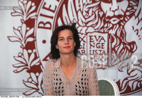 - Venezia, 1998. 55°Festival Internazionale dArte Cinematografica di Venezia.Ritratto dellattrice Rachel Griffiths  Cinema ritratto attrice.- Venice,1998. 55th Venice International Film Festival.Portrait of the actress Rachel Griffiths ©Graziano Arici/Rosebud2