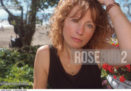 - Venezia, 1998.55°Festival Internazionale dArte Cinematografica di Venezia.Ritratto dellattrice Marie Riviere.Cinema ritratto attrice.- Venice,1998.55th Venice International Film Festival.Portrait of the actress Marie Riviere  ©Graziano Arici/Rosebud2
