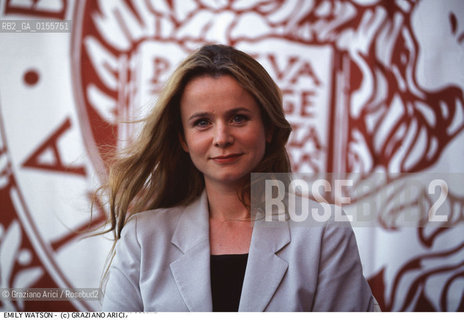- Venezia, 1998. 55°Festival Internazionale dArte Cinematografica di Venezia.Ritratto dellattrice Emily Watson  Cinema ritratto attrice.- Venice,1998. 55th Venice International Film Festival.Portrait of the actress Emily Watson  ©Graziano Arici/Rosebud2