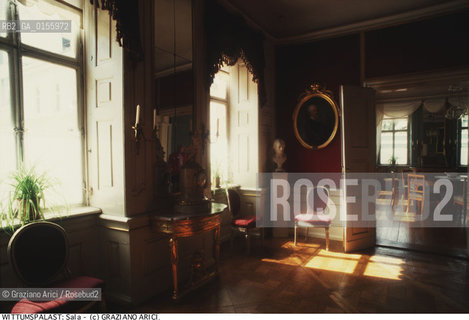 Weimar (Germania)1994.Casa della duchessa Anna Amalia, il Wittumpalaist. Geo Architettura casa arte duchessa Goethe Schiller Wieland.Weimar (Germany)1994.House Palace Wittumpalaist. Portrait of the duchess Anna Amalia ©Graziano Arici/Rosebud2  Descrizione:.