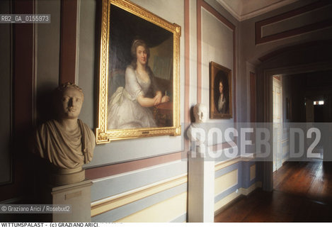 Weimar (Germania)1994.Casa della duchessa Anna Amalia, il Wittumpalaist. Geo Architettura casa arte duchessa Goethe Schiller Wieland.Weimar (Germany)1994.House Palace Wittumpalaist. Portrait of the duchess Anna Amalia ©Graziano Arici/Rosebud2  Descrizione:.