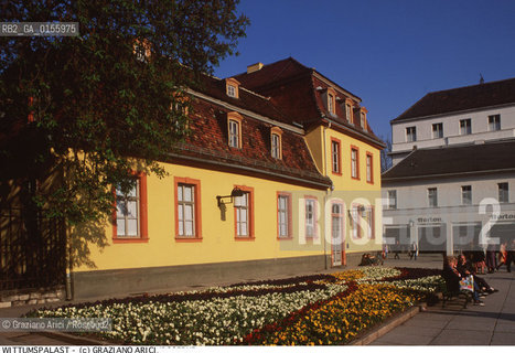 Weimar (Germania)1994.Casa della duchessa Anna Amalia, il Wittumpalaist. Geo Architettura casa arte duchessa.Weimar (Germany)1994.House Wittumpalaist ©Graziano Arici/Rosebud2