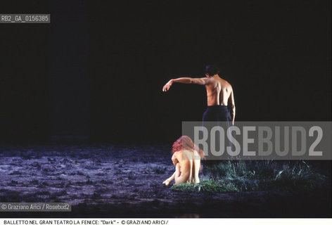 -Venezia,1989.Teatro Malibran. Carolyn Carlson nel balletto Dark, coreografia di Carolyn Carlson,musiche di Joachin Kuhn Danza Balletto coreografa Carlson dark Malibran -Venice,1989.Teatro Malibran. The dancer and choreographer Carolyn Carlson during the ballett Dark by Carolyn Carlson, contemporary dance choreographer, music by Joachin Kuhn ©Graziano Arici/Rosebud2 .La cessione dei diritti di questa immagine si intende per quanto di nostra competenza. Non comprende invece le eventuali spese  relative a diritti che potranno essere richiesti dagli Enti o persone fisiche cui appartengono eventualmente i soggetti  ripresi. Tali costi, ove necessari, e l’espletamento di qualsivoglia pratica di richiesta di concessione del permesso di pubblicazione sono esclusivamente a carico e a cura del soggetto acquirente di questa immagine.