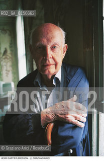 Nome: .CARTIER-BRESSON HENRI.Descrizione: .FOTOGRAFIA FOTOGRAFO FOTOGIORNALISMO (FONDATORE DELLAGENZIA FOTOGRAFICA MAGNUM PHOTO).PHOTOGRAPHY PHOTOGRAPHER PHOTOREPORTER (FOUNDER OF PHOTAGRAPH AGENCY MAGUM PHOTO).Credit: ©Graziano Arici/Rosebud2 / Costo: .A.Nazione: .FRANCIA.FRANCE.Cittˆ: .VENEZIA.VENICE.Data: .1999.