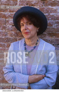 Nome: .DJEBAR ASSIA.Descrizione: .LETTERATURA SCRITTRICE ARABA.LITERATURE ARAB WRITER.Credit: ©Graziano Arici/Rosebud2 / Costo: .A.Nazione: .ALGERIA.ALGERIA.Cittˆ: .VENEZIA.VENICE.Data: .1999.
