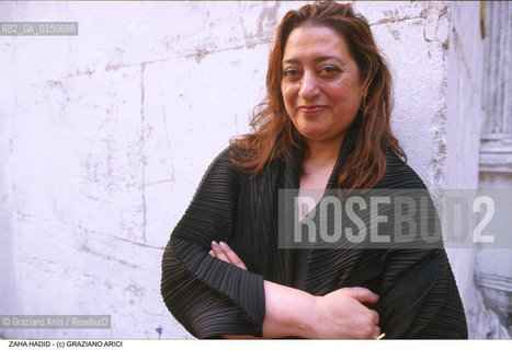 Nome: .HADID ZAHA.Descrizione: .ARCHITETTURA ARCHITETTO.ARCHITECTURE ARCHITECT.Credit: ©Graziano Arici/Rosebud2 / Costo: .A.Nazione: .IRAQ.IRAK.Cittˆ: .VENEZIA.VENICE.Data: .1999.
