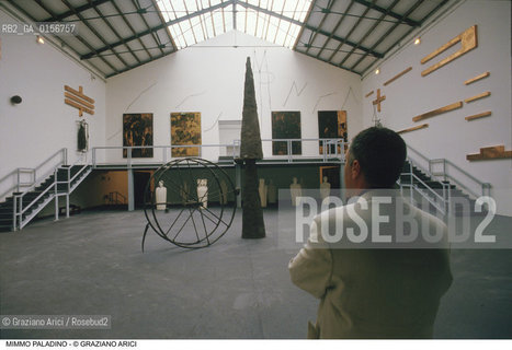 Nome: .PALADINO MIMMO.Descrizione: .ARTE BIENNALE.Credit: ©Graziano Arici/Rosebud2 / Costo: .A.Nazione: .ITALIA.Cittˆ: .VENEZIA.Data: .1988.