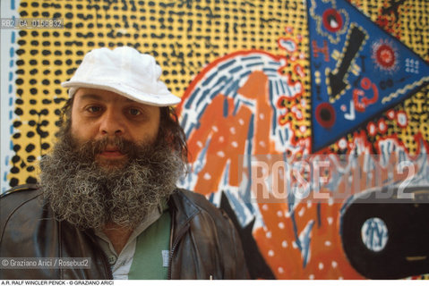 Caption: Nome: .PENCK A.R. RALF WINCLER.Descrizione: .ARTE PITTORE.Credit: ©Graziano Arici/Rosebud2 / Costo: .A.Nazione: .GERMANIA.Cittˆ: ..Data: .1982