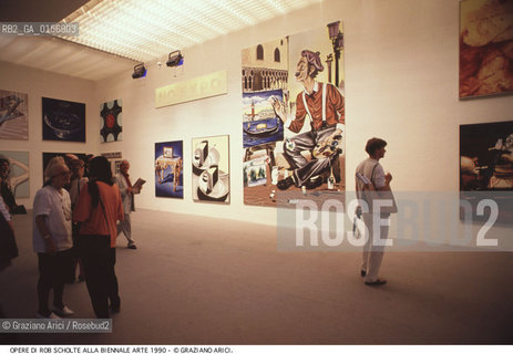 Localizzazione:.VENEZIA / CASTELLO.VENICE  / CASTELLO.Oggetto:.Soggetto:.XLIV ESPOSIZIONE INTERNAZIONALE DARTE LA BIENNALE DI VENEZIA / OPERE DI ROB SCHOLTE AL PADIGLIONE OLANDA.XLIV INTERNATIONAL ART EXHIBITION LA BIENNALE DI VENEZIA  / WORKS BY ROB SCHOLTE IN HOLLAND PAVILION.Cronologia:.Definizione Culturale:.   Autore:.   Stile:.   Editori/Stampatori:.   Committenza:.Materia e Tecnica:.Collocazione:.BIENNALE ARTE.Riproduzione Fotografica:.©Graziano Arici/Rosebud2 Copyright: ©Graziano Arici/Rosebud2 /  .Data:.1990.Costo:.A.