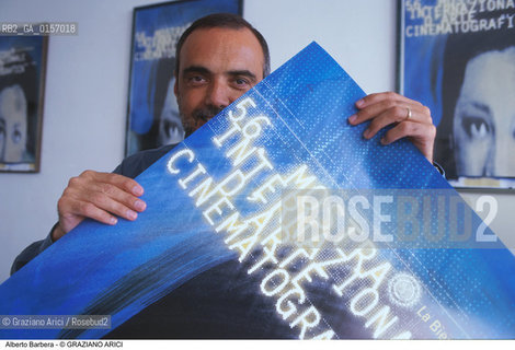 Nome:.BARBERA ALBERTO.Descrizione:.DIRETTORE MOSTRA DEL CINEMA / BIENNALE POSTER.Credit:.©Graziano Arici/Rosebud2 Costo:.A.Nazione:.ITALIA.Cittˆ:.VENEZIA.Data:.1999.