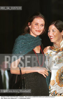 Nome:.DIAZ CAMERON.Descrizione:.CINEMA ATTRICE CON CATHERINE KEENER.Credit:.©Graziano Arici/Rosebud2 Costo:.A.Nazione:.USA.Cittˆ:.VENEZIA.Data:.1999.