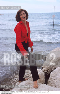 Nome:.GALIENA ANNA.Descrizione:.CINEMA ATTRICE AL MARE / MOSTRA DEL CINEMA.Credit:.©Graziano Arici/Rosebud2 Costo:.A.Nazione:.ITALIA.Cittˆ:.VENEZIA.Data:.1999.