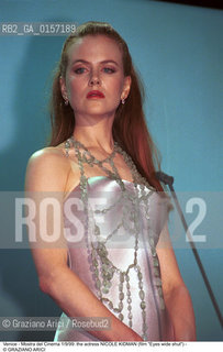 Nome:.KIDMAN NICOLE.Descrizione:.CINEMA ATTRICE.Credit:.©Graziano Arici/Rosebud2 Costo:.A.Nazione:.USA.Cittˆ:.VENEZIA.Data:.1999.
